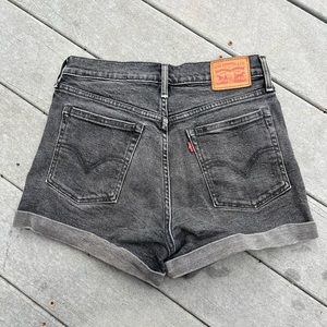 Levi’s high waisted shorts